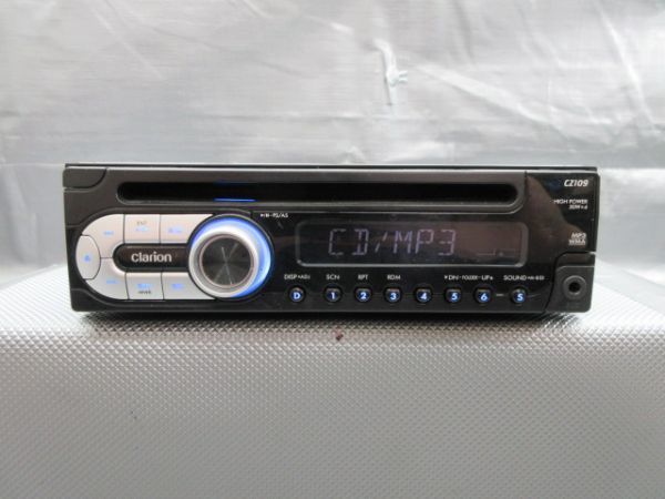 23560 スズキ 純正オプション clarion クラリオン 1DIN CDプレイヤー