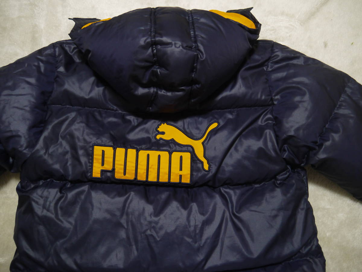 ☆ 美品 PUMA プーマ ダウンジャケット ベンチコート 上着 ブルゾン 