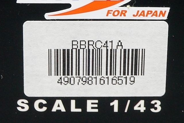 BBR F10 フェラーリ 1⁄43 0 Version 小林可夢偉 200台限定 Launch