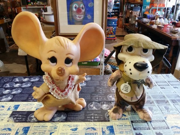 本物保証，HOT レトロ ソフビ ヴィンテージ イヌ 犬 ネズミ フィギュア 古着屋(その他)｜売買されたオークション情報、yahooの商品情報をアーカイブ公開 - オークファン その他