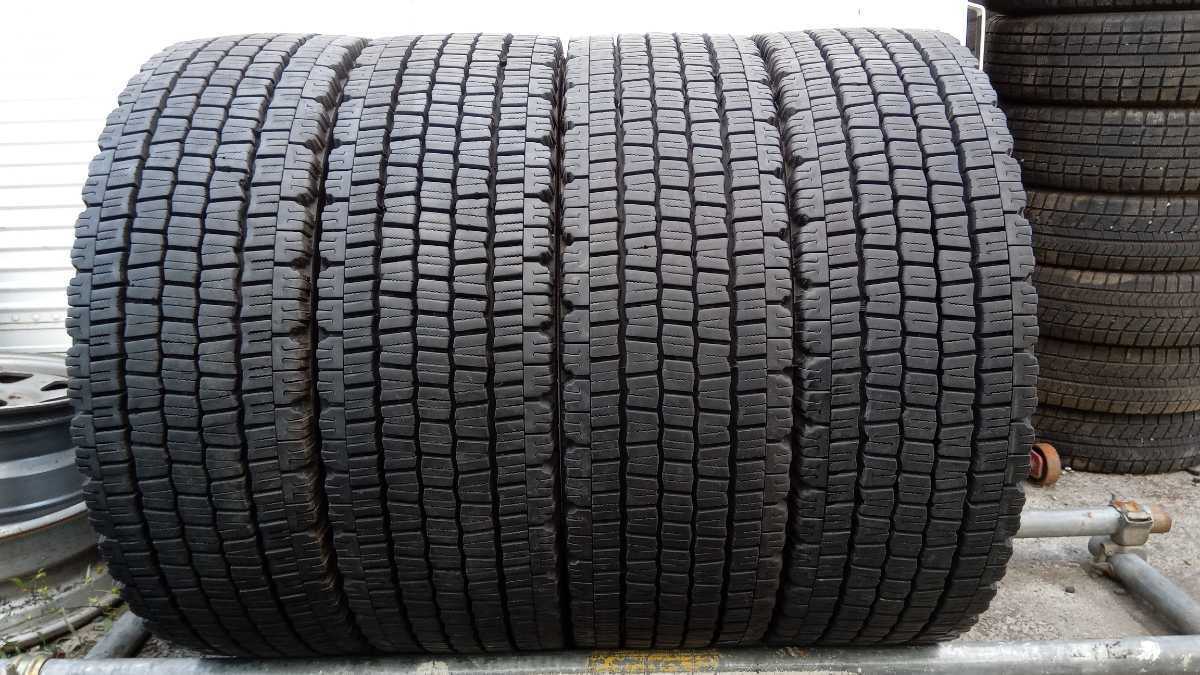 バリ山 245/70R19.5 136/134J LT ダンロップ 4本 2019年 スタッドレス