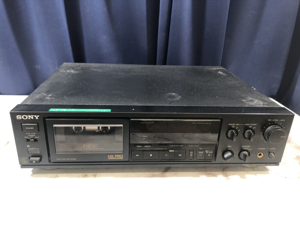 □ジャンク☆SONY ソニー TC-K600 カセットデッキ | EXPRESS-ZAIM.KZ
