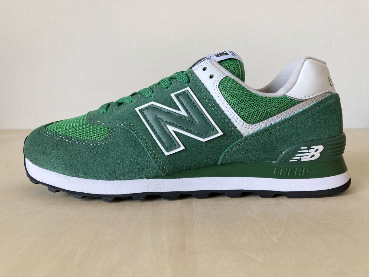 定番 574】 26cm グリーン ニューバランス NEW BALANCE ML574SSP GREEN