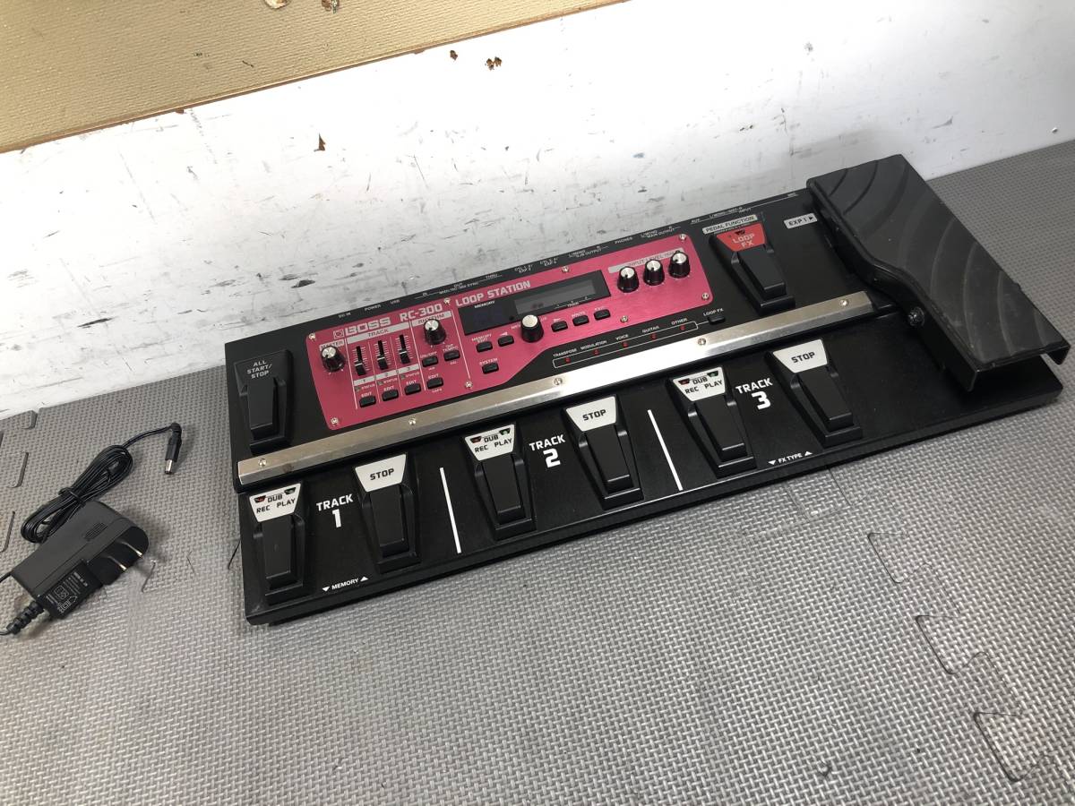 BOSS RC-300 Loop Station ボス ループステーション エフェクター 動作