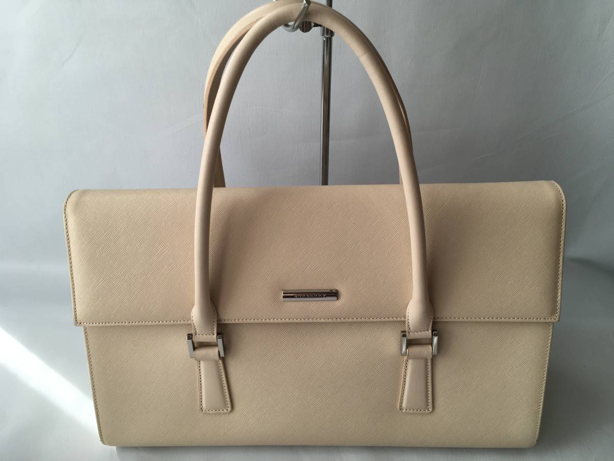 バーバリー ハンドバッグ 美品 BURBERRY ノバチェック裏地 レザー 
