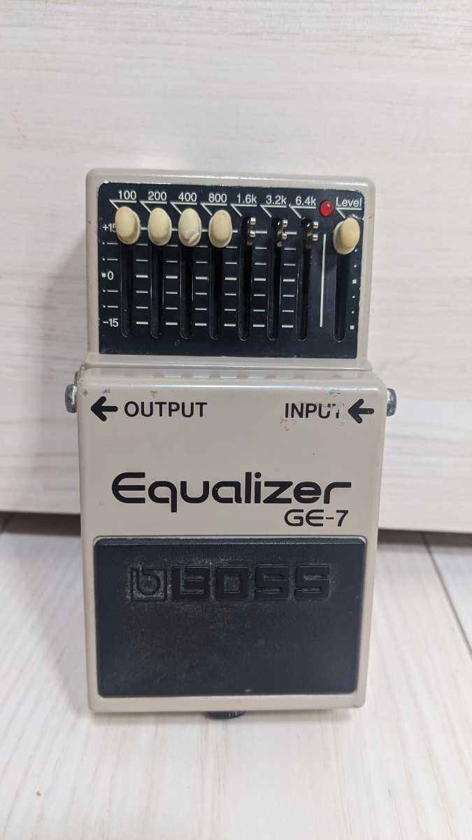 GE-7 BOSS Equalizer イコライザー | ボス - エフェクター Boss 日本製