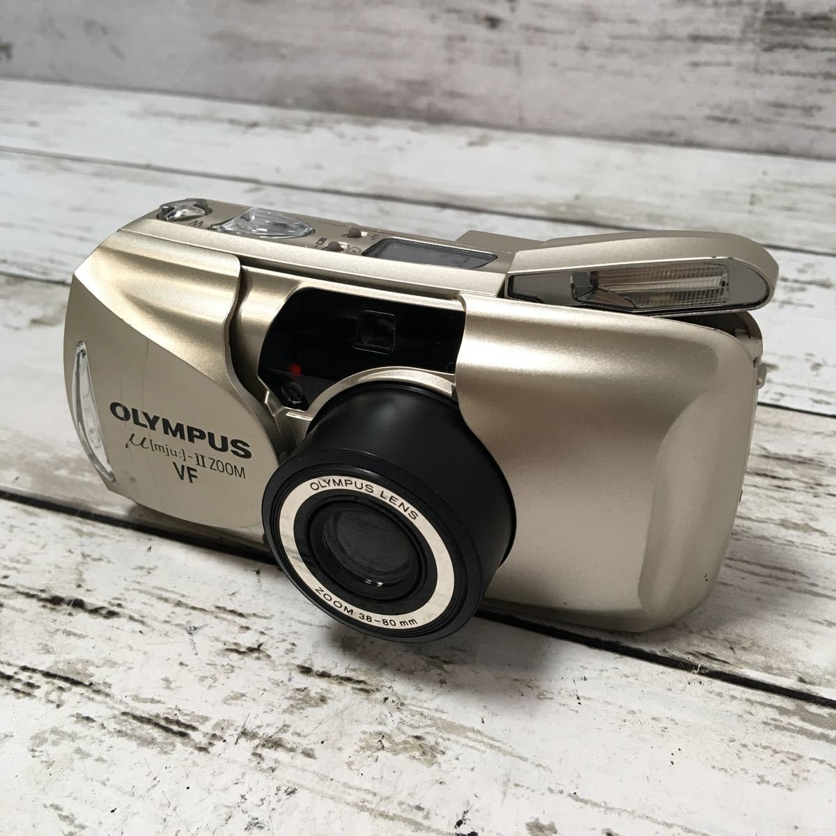 6A OLYMPUS μ mju:-Ⅱ ZOOM VF 動作確認済み コンパクトフィルムカメラ