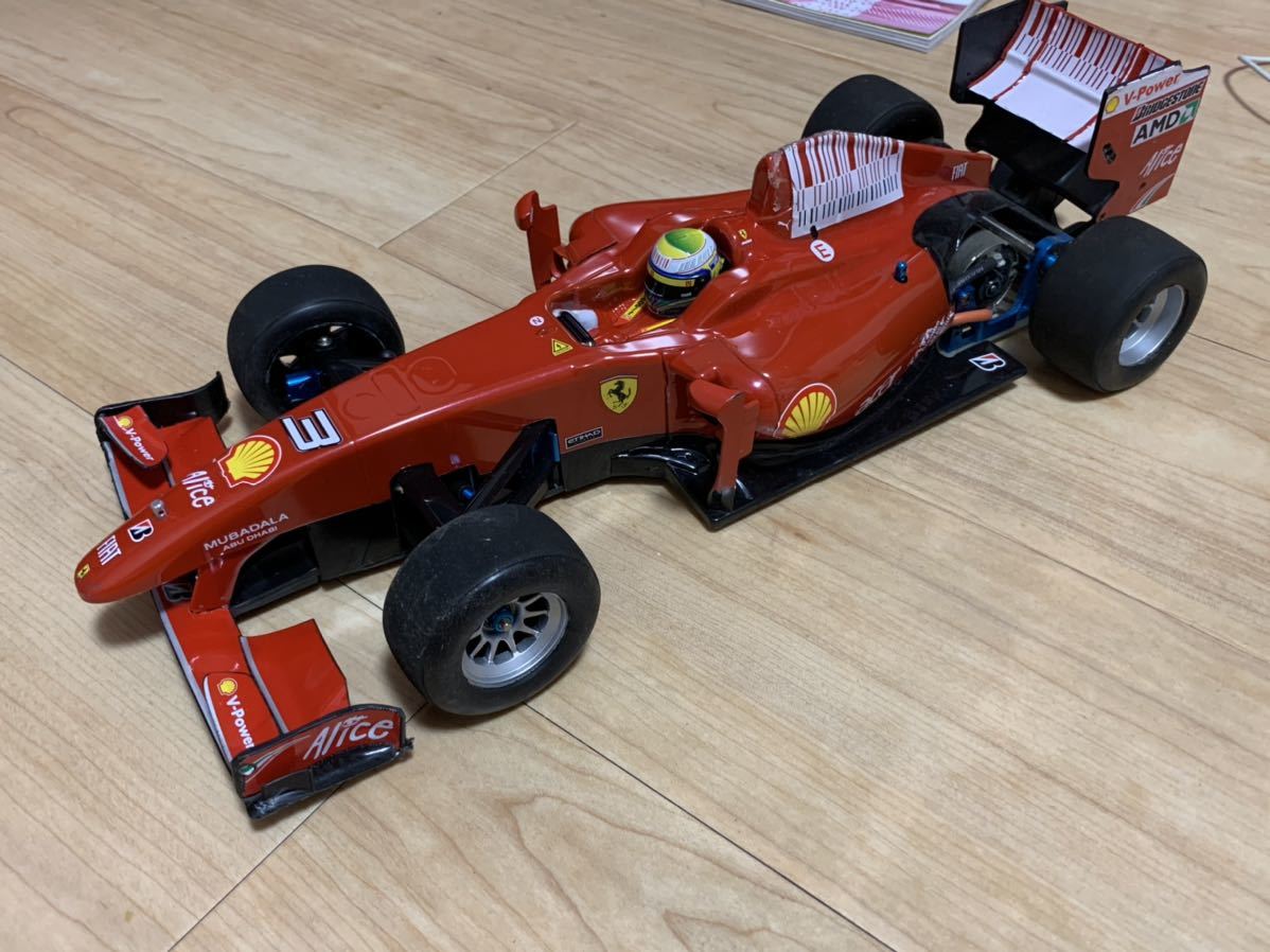 タミヤ F104 シャーシ 中古 フェラーリ レッドブル F1 タミヤ F1 フェラーリ F104 TAMIYA 1⁄10 シャーシ 中古 レッドブル RC