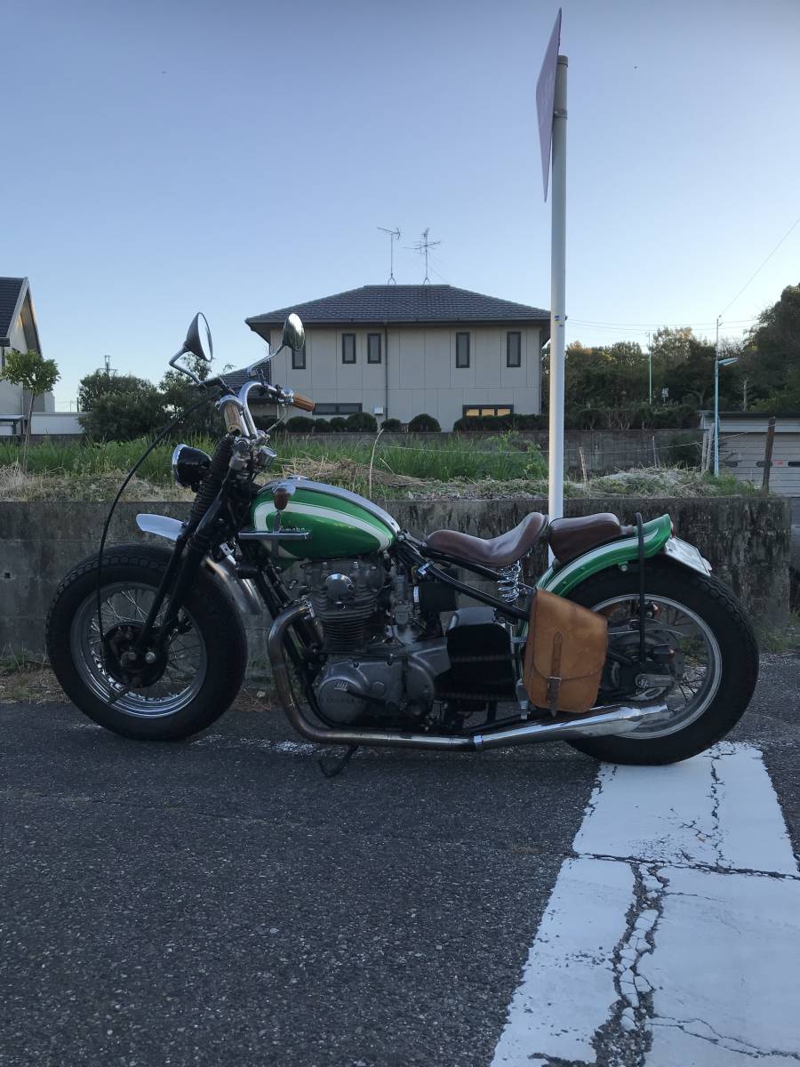 確認用 2 ヤマハ XS650 公認リジットチョッパー 検索/ハーレー、トライアンフ
