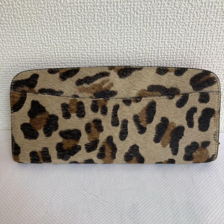ヘレナ モルフォ Helena morpho 長財布 ウォレット レオパード ハラコ 