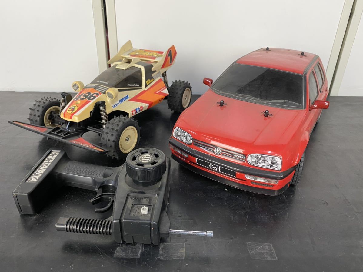 古い ラジコン 2台セット まとめ タミヤ TAMIYA コロコロコミック DASH