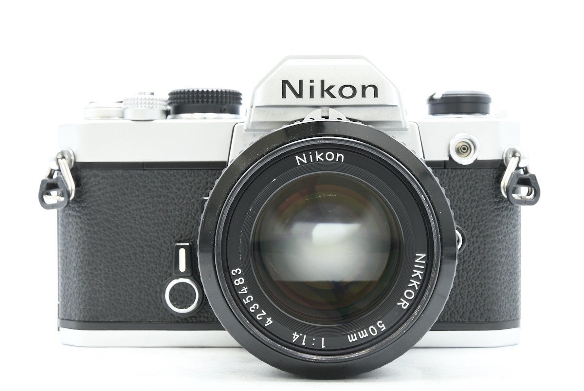 ◇ Nikon ニコン FM + AI NIKKOR 50mm F1.4 フィルムカメラ MF一眼レフ