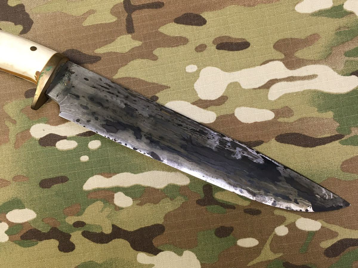 佐治武士 黒錆加工 18歳未満入札禁止 ハンティングナイフ 狩猟刀 売買されたオークション情報 Yahooの商品情報をアーカイブ公開 オークファン Aucfan Com