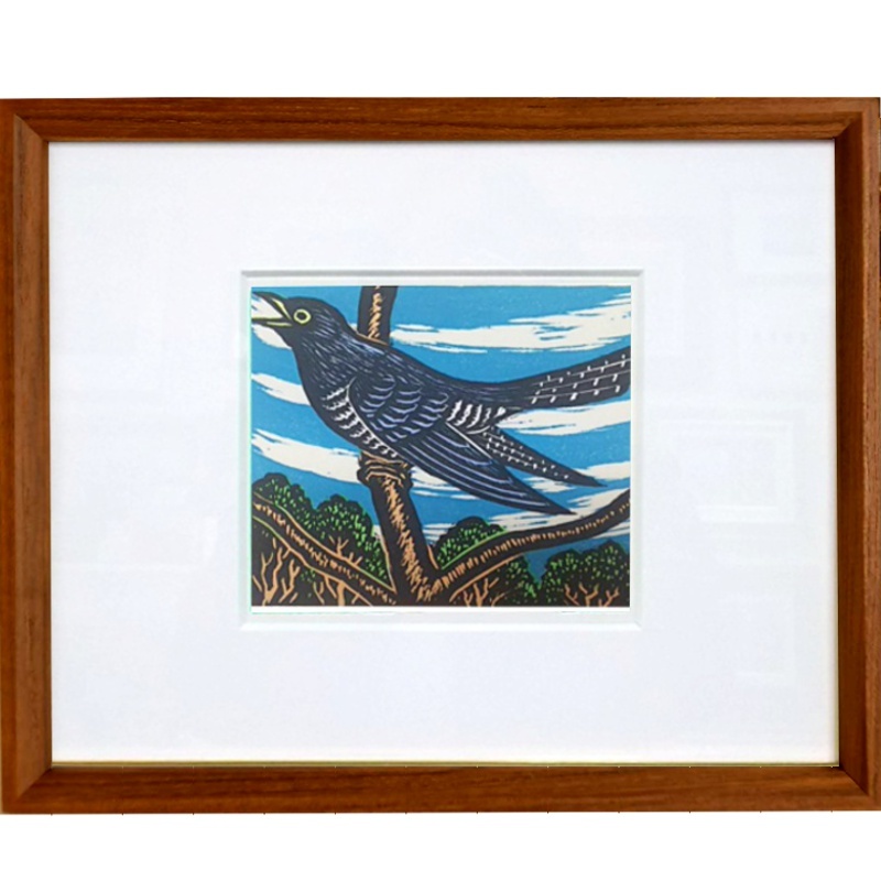 鈴木敦子木版画 街の空（朝）限定25部 - メルカリ 鈴木敦子 手品師 木版画