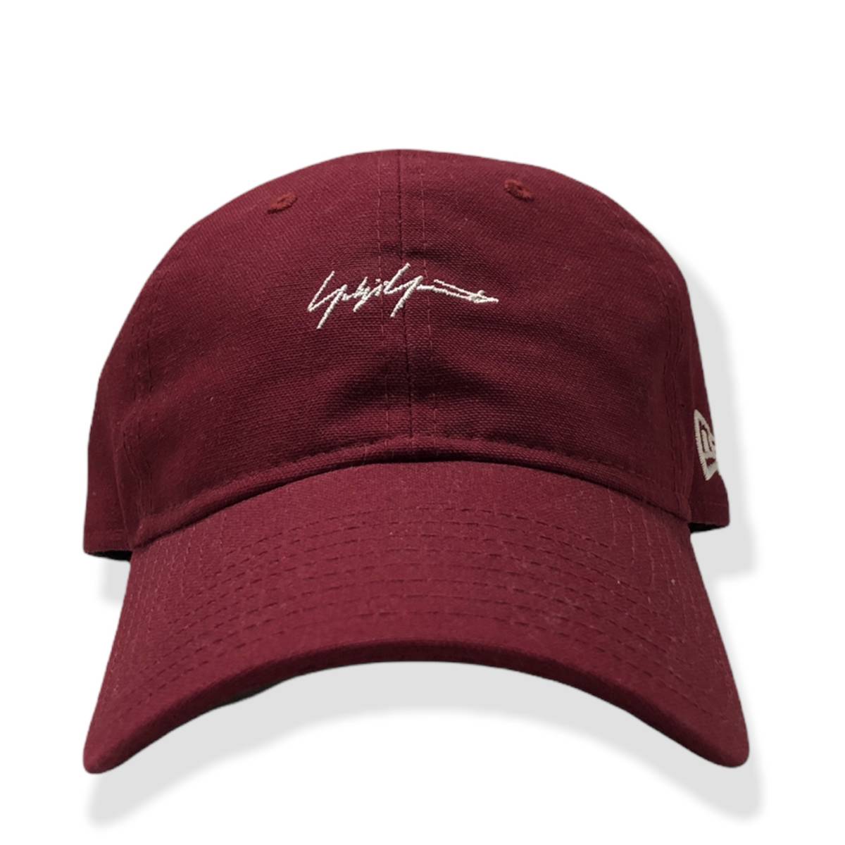 19aw yohji yamamoto × new era Logo LPAT キャップ HC-H75-862 ヨウジ 