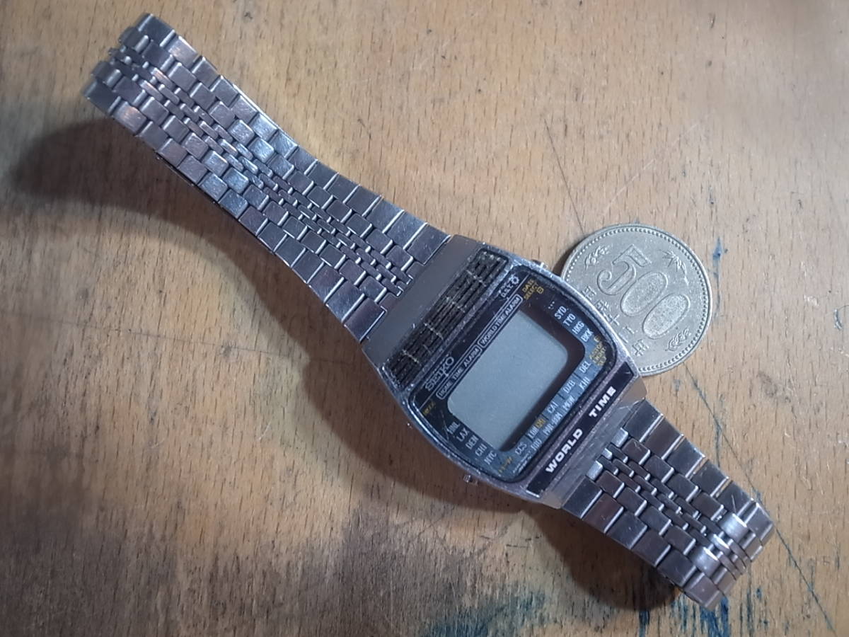 SEIKO WORLD TIME アトラス 電池切れ ジャンク 1円 | ANAV.IT