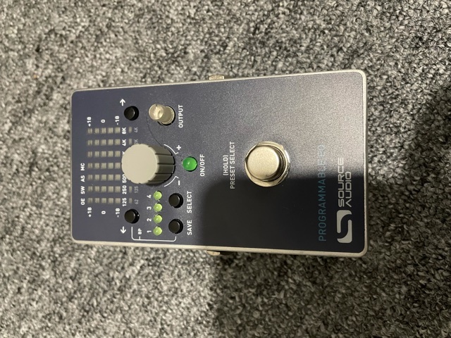 Programmable SA170 Source Audio EQ Pedal SOURCE | AUDIO EQ: 7