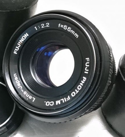☆希少！美品☆フジ FUJINON 55mm F2.2 M42 銘玉 バブルぼけ fujinon