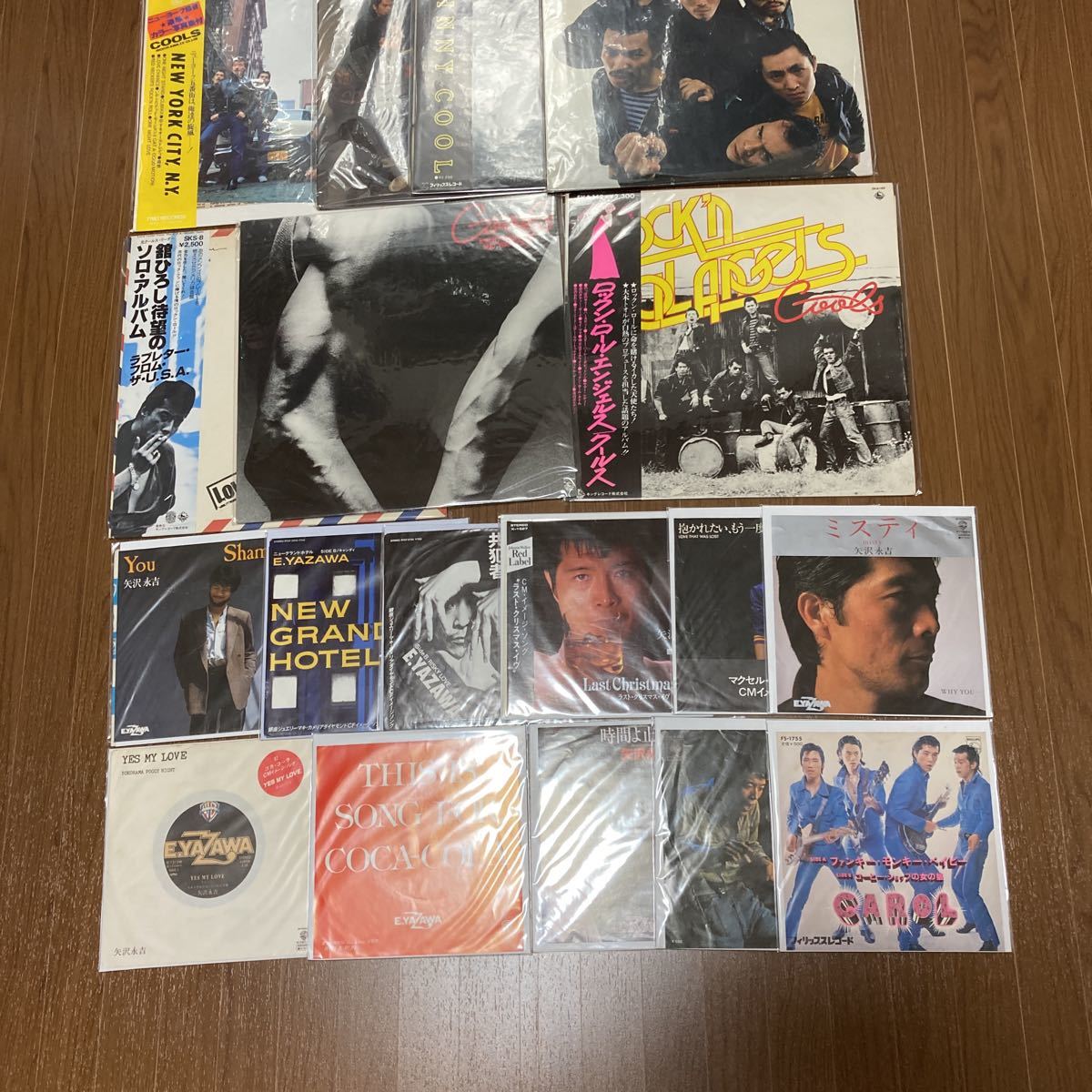キャロル 矢沢永吉 CAROL LPレコード レコード 22枚帯付きの通販はau (矢沢