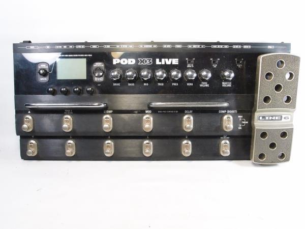  LINE6 POD X3 LIVE フロアマルチエフェクター(マルチエフェクター)｜売買されたオークション情報、yahooの商品情報をアーカイブ公開 - オークファン エフェクター
