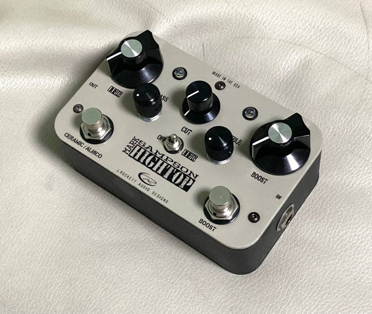 得価，100%新品 ☆レア☆J.ROCKETT AUDIO DESIGNS☆MARK SAMPSON HIGHTOP☆