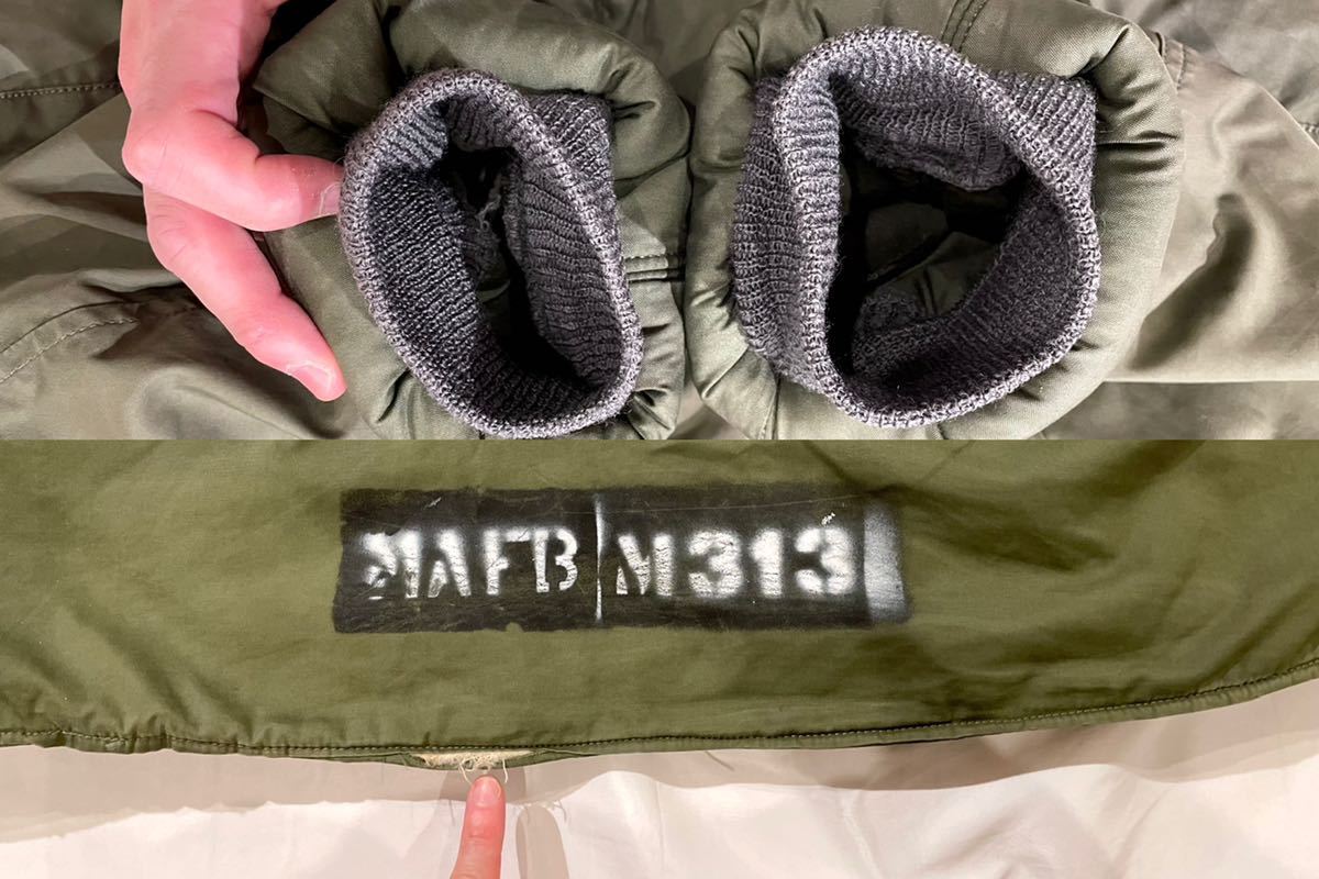 実物70s USAF N-3B フライト ジャケットLancer clothing modified 