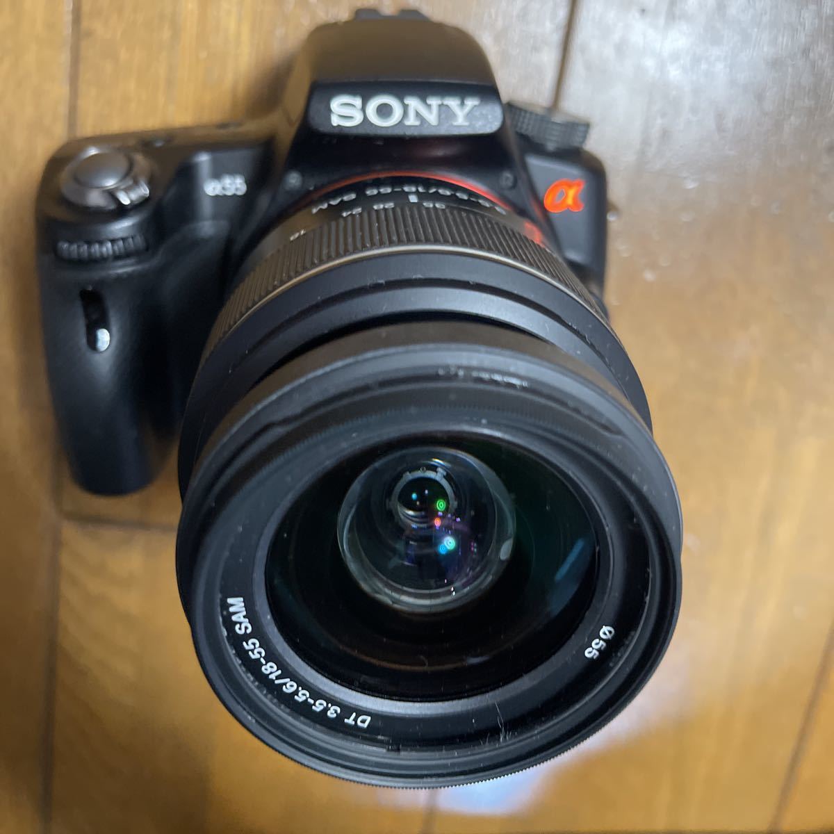 SONY ソニー α55 標準レンズ付き一眼レフカメラ SONY ソニー α55 標準レンズ付き一眼レフカメラ