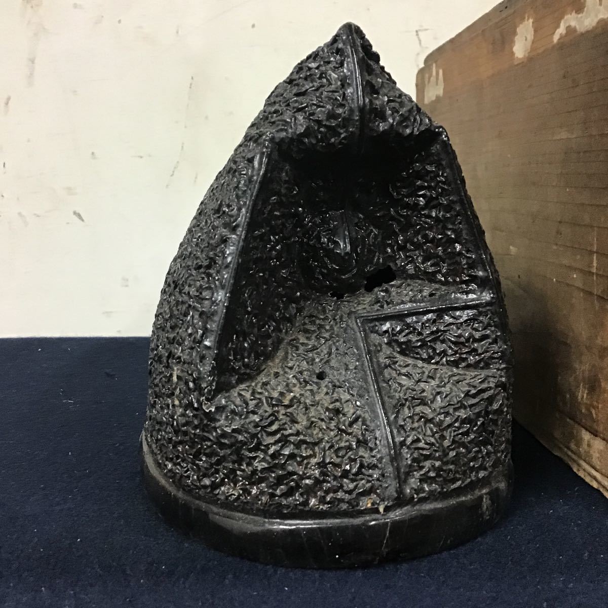 立烏帽子 御烏帽子 木箱付 神官装束 和装 礼装 帽子 神社 神主 僧侶