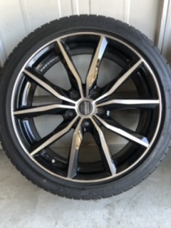 ☆ユーロスパイダー＊18inch☆ファイヤーストーン＊ワイドオーバル＊225-40-R18 92W＊4本☆バリ山☆直取り大歓迎