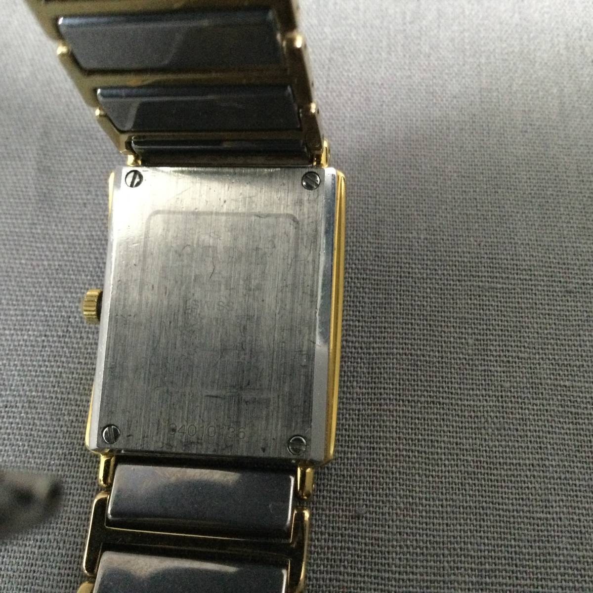 11/11 193597 RADO DIASTAR 160.0381.3 QUARTZ 不動 腕時計 ラドー 箱 