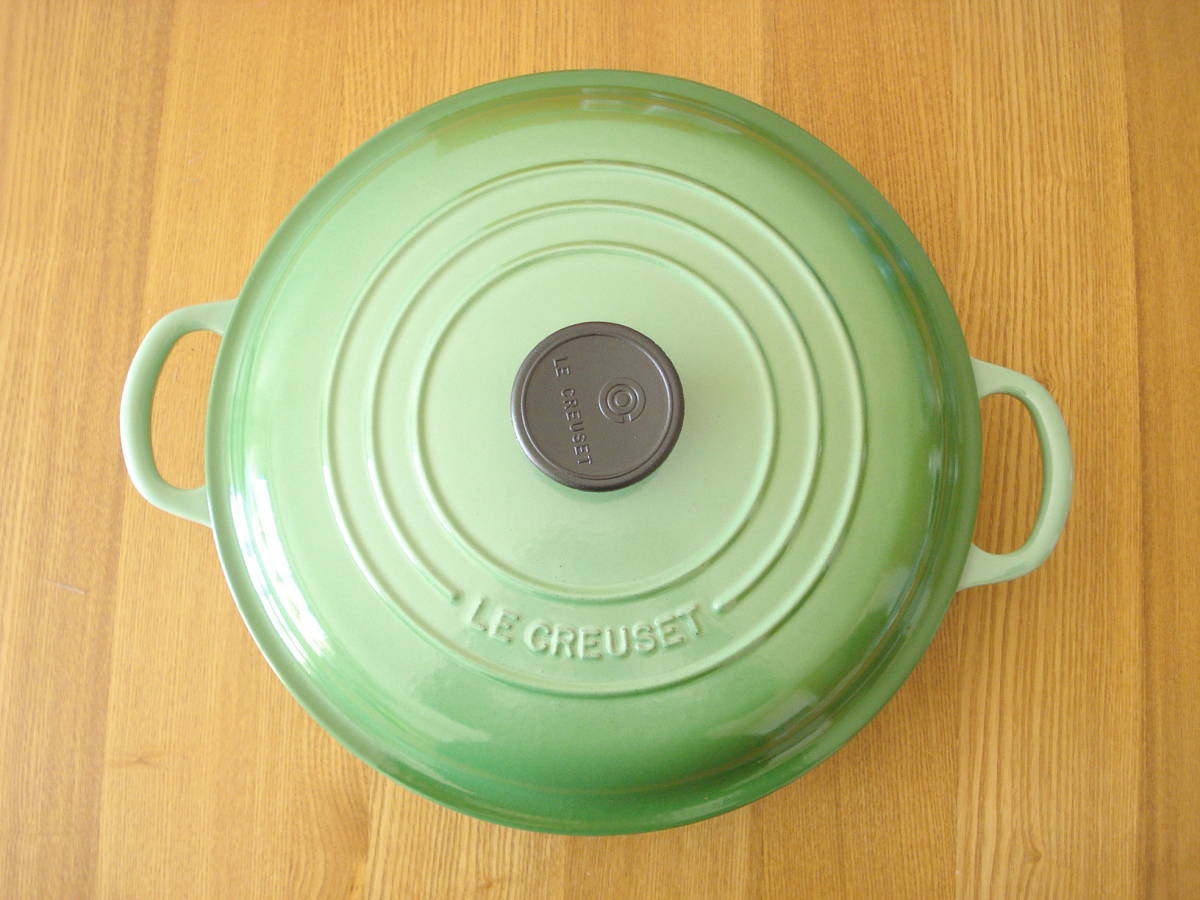 LE CREUSET グリーン ビュッフェキャセロール 26cm 【公式通販】