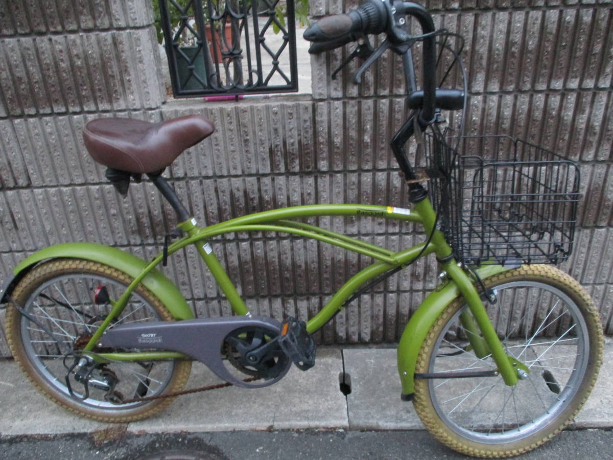 超激得，大人気 Used ＳＮＡＰＰＥＲ スナッパー ビーチ クルーザー コンパクトStyle シマノ外装6段(ビーチクルーザー)｜売買されたオークション情報、yahooの商品情報をアーカイブ公開 - オークファン ビーチクルーザー