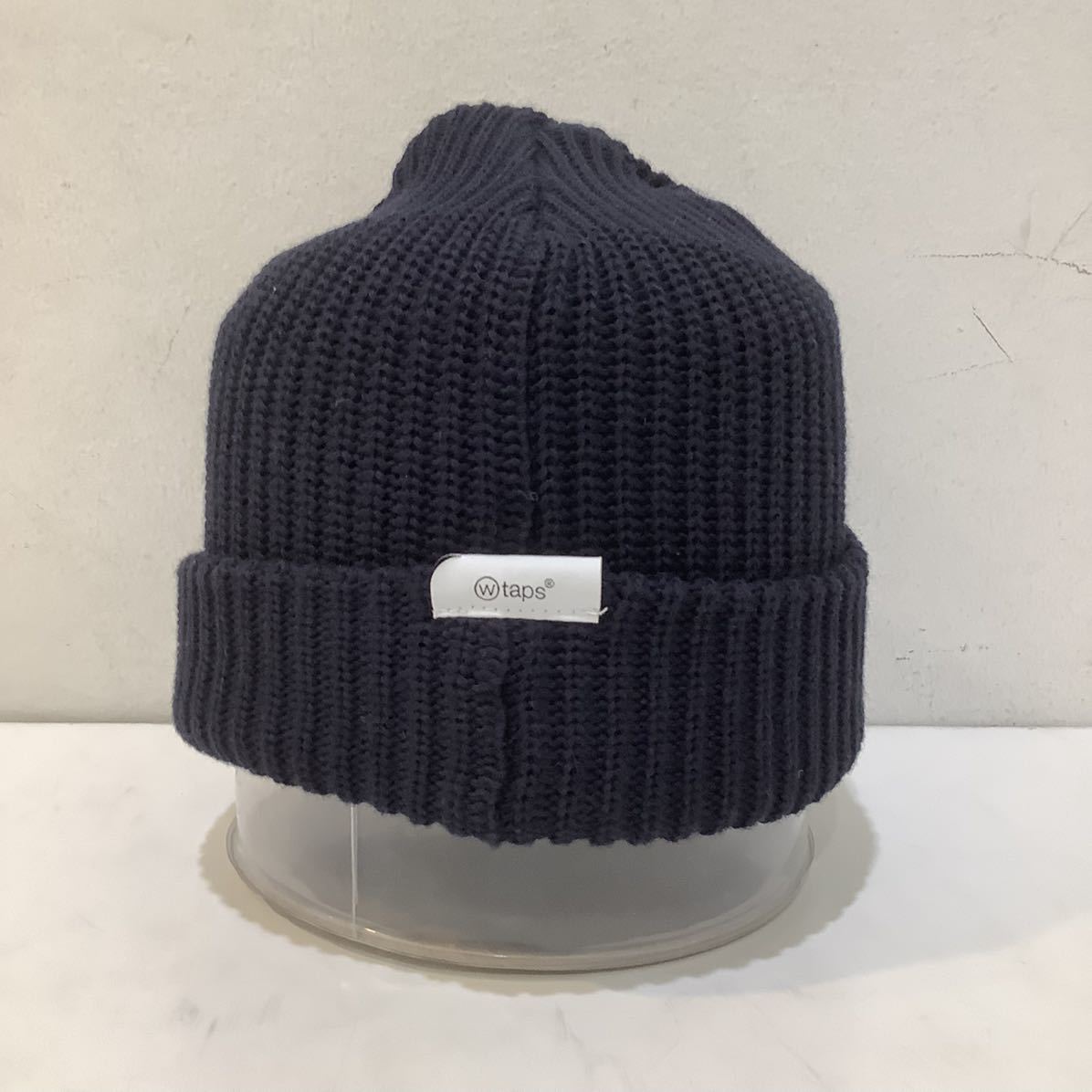 WTAPS ダブルタップス 2021A/W BEANIE 03 ビーニー ニット帽 ネイビー