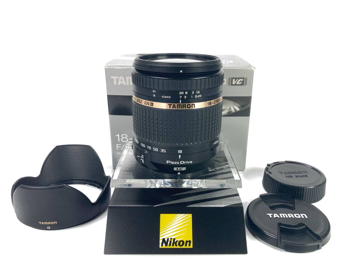 ★美品★送料無料★TAMRON 18-270mm f/3.5-6.3 Di II VC PZD NIKON B008N
