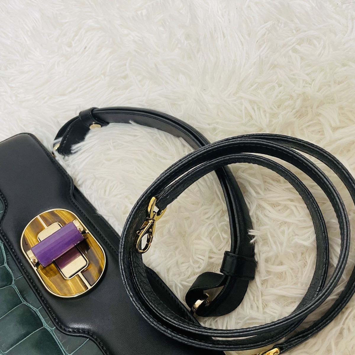 BVLGARI ショルダーバッグ　イザベラ・ロッセリーニ　本革希少品 BVLGARI - 【美品】 BVLGARI / ブルガリ | Isabella Rossellini