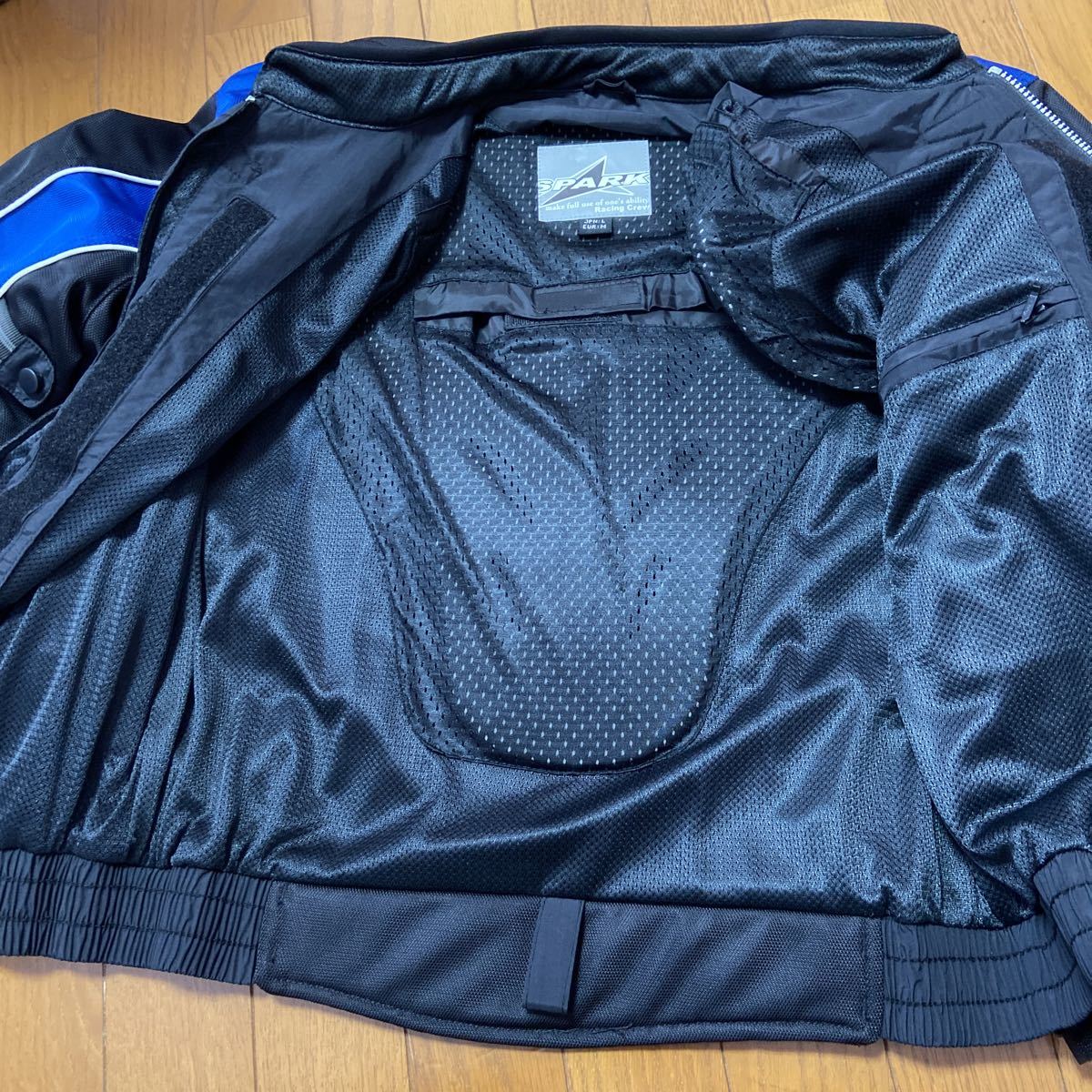 SPARKスパーク☆バイク用メッシュジャケット メンズサイズL