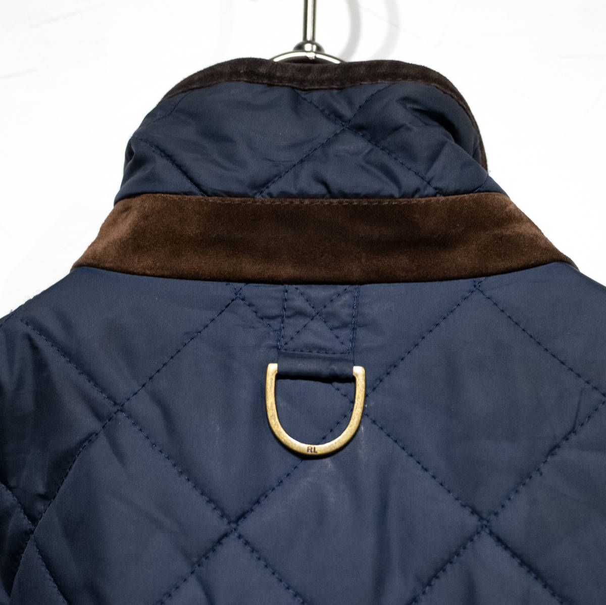 S / 90年代 POLO RALPH LAUREN ポロラルフローレン リバーシブル キルティング ハンティング ジャケット スイングトップ 中綿 レディースも Polo Ralph Lauren big the ポロシャツ