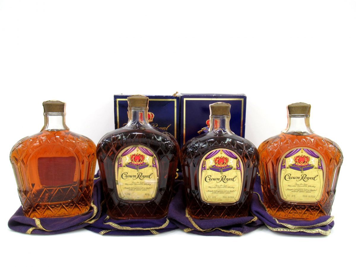 Crown Royal カナディアンウイスキー 1L 40% Crown Royal カナディアン 