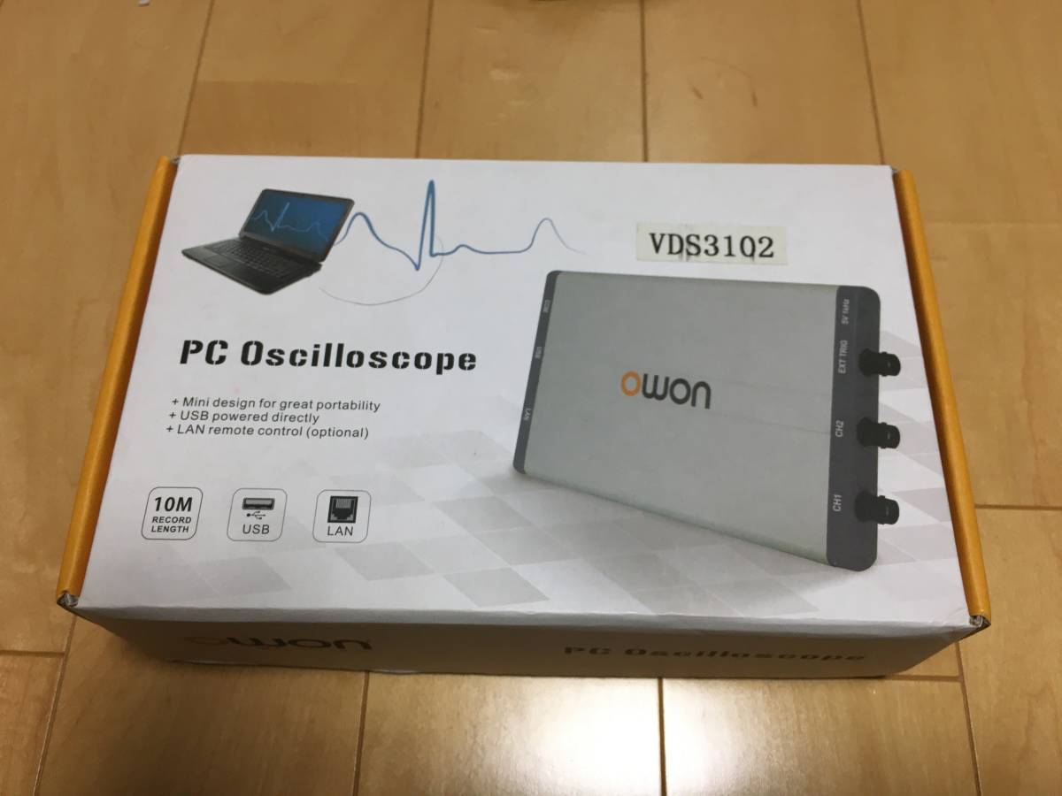 お買い得，人気SALE OWON PC Oscilloscope オシロスコープ VDS3102 100MHz(電気計測器)｜売買されたオークション情報、yahooの商品情報をアーカイブ公開 - オークファン 電気計測器