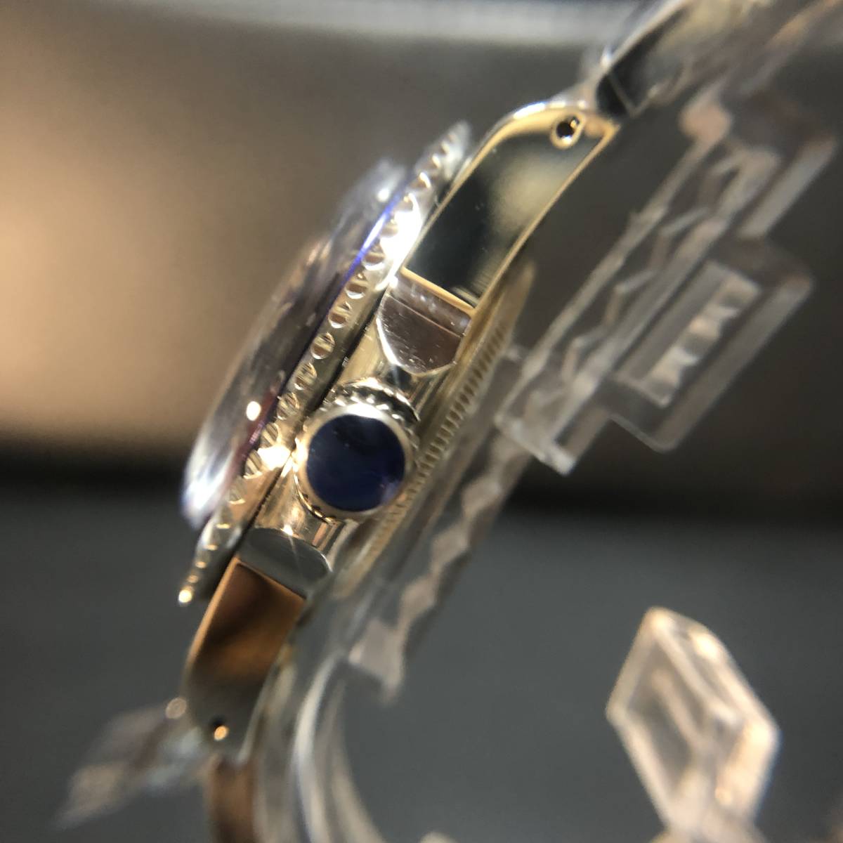 SEIKO MOD セイコー NH35 GMTタイプ ペプシアルミベゼル ビンテージ