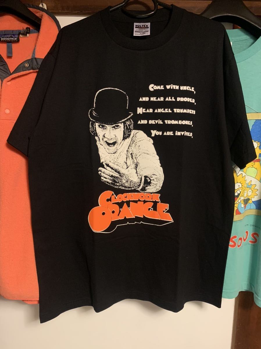 時計仕掛けのオレンジ映画ムービーTシャツヴィンテージシングル