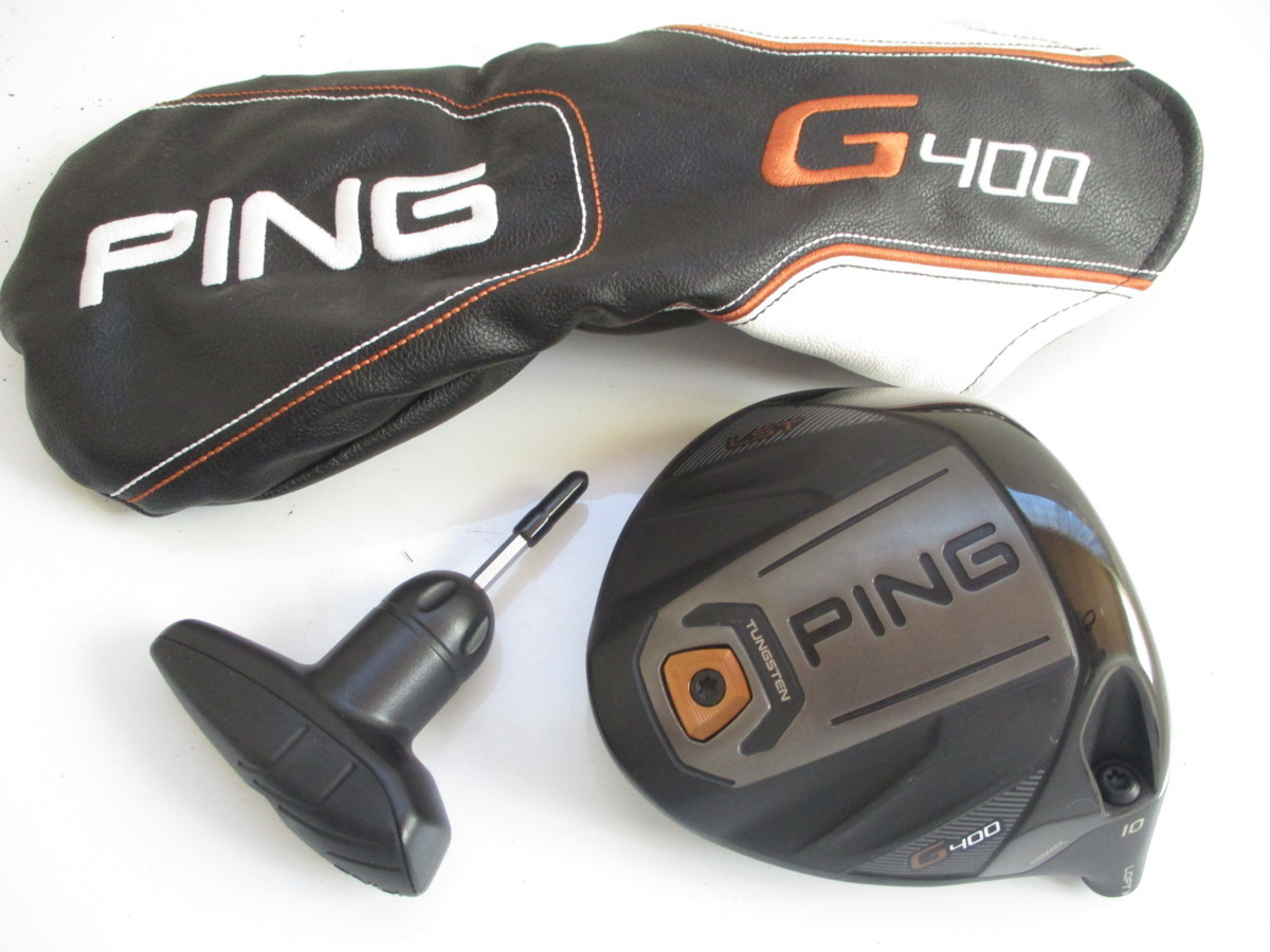 名器 希少な 美品 ピン PING G400 LST 8.5° ヘッドのみ ヘッドカバー付