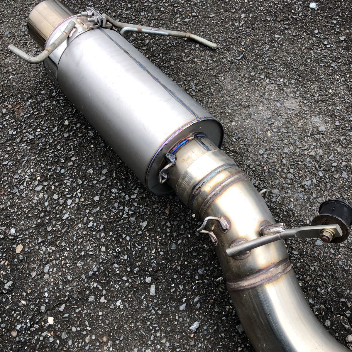 スカイラインBNR34 HKS レーシングマフラー 絶版品 GTR専用