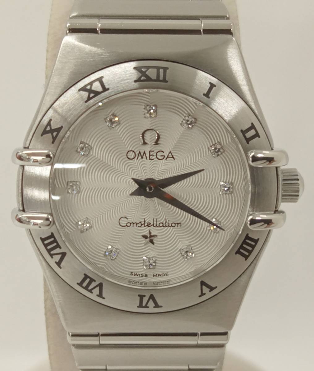 コンステレーション オメガ ミニ OMEGA 1562.36 レディース 12Pダイヤ 