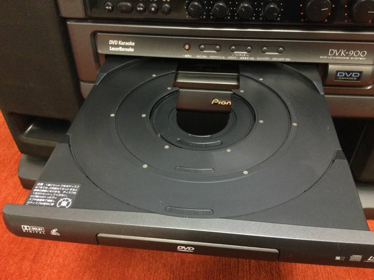 Pioneer パイオニア ホームカラオケ DVD LD カラオケシステム