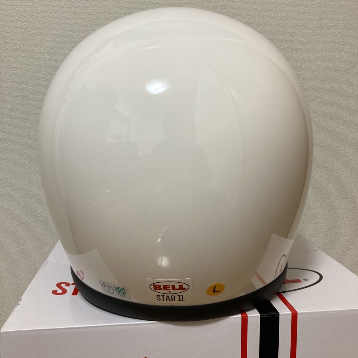 BELL STAR Ⅱ ホワイト Lサイズ STARⅡ ソリッドブラック Lサイズ