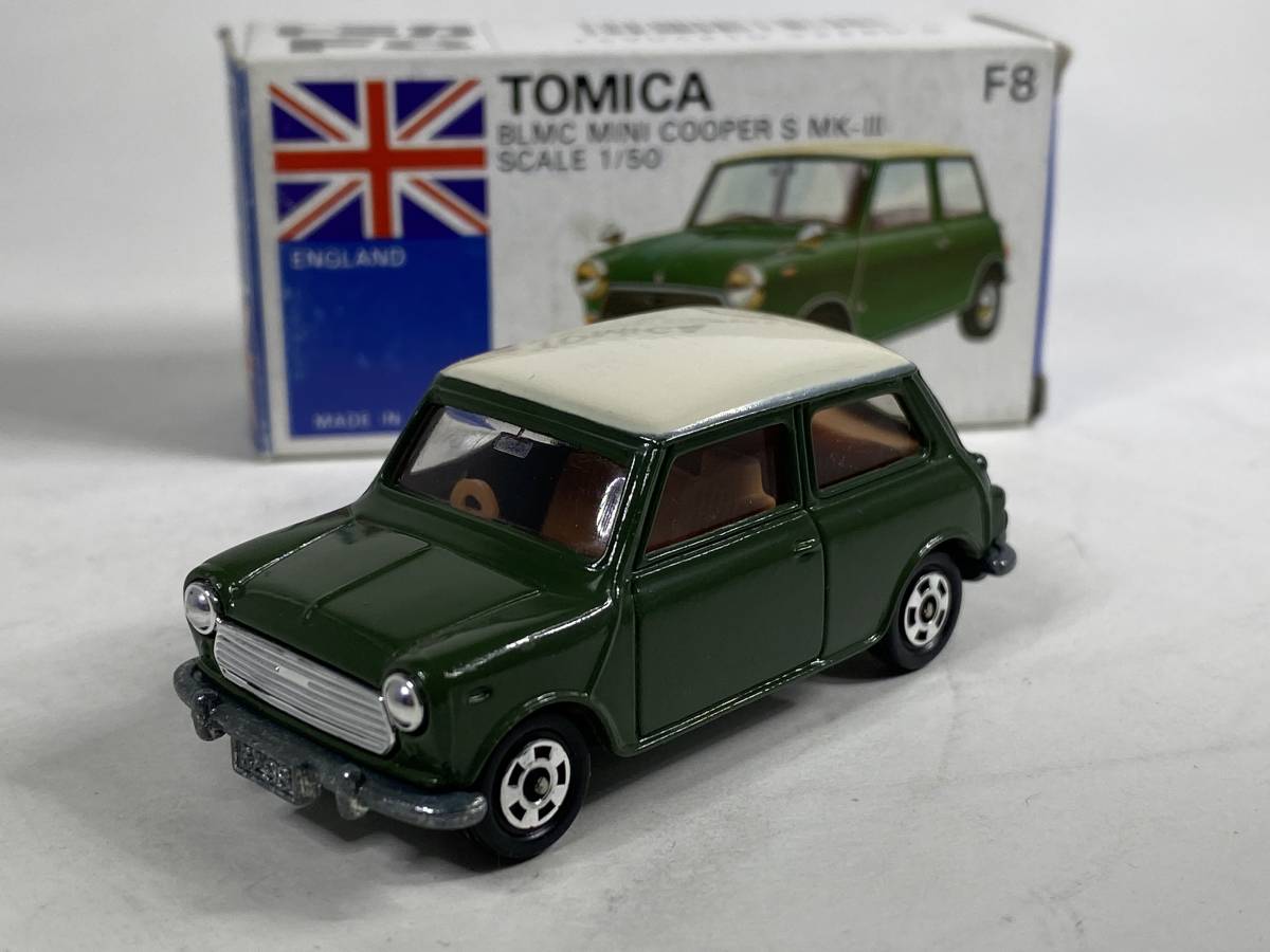 トミカ F8-2-66 BLMC ミニクーパー S マークIII I/D.G イケダ特注 箱にスレ・捲れがあります