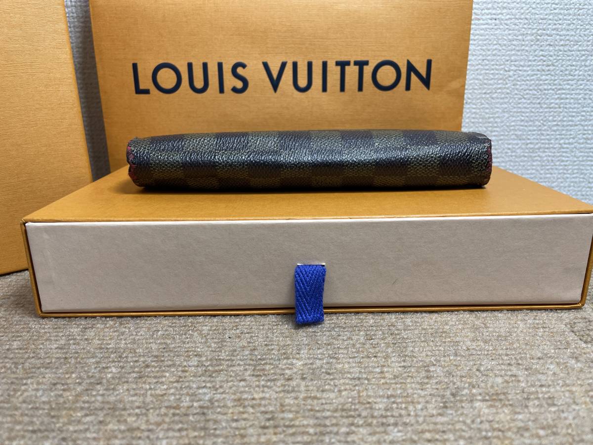 定価7万円前後！ ルイヴィトン ダミエ ポルトフォイユ・ブラザ 長財布 