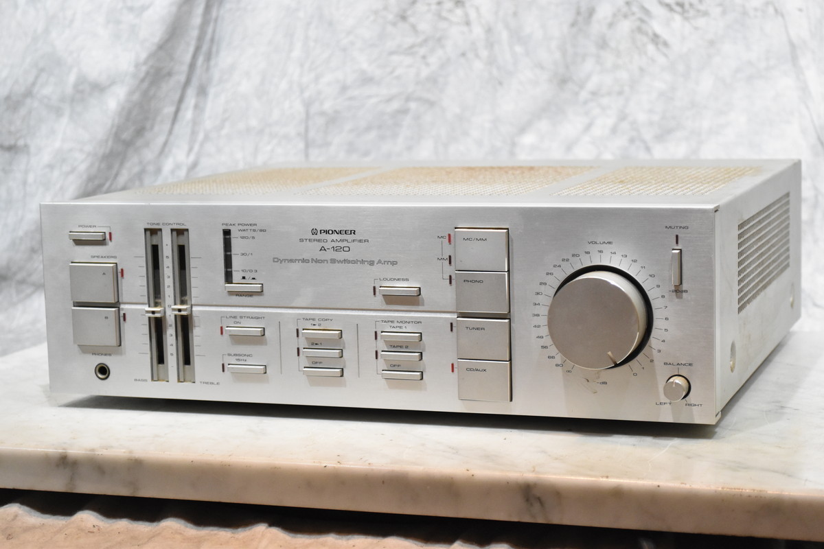 Pioneer パイオニア A-120D プリメインアンプ 片チャン音出ない