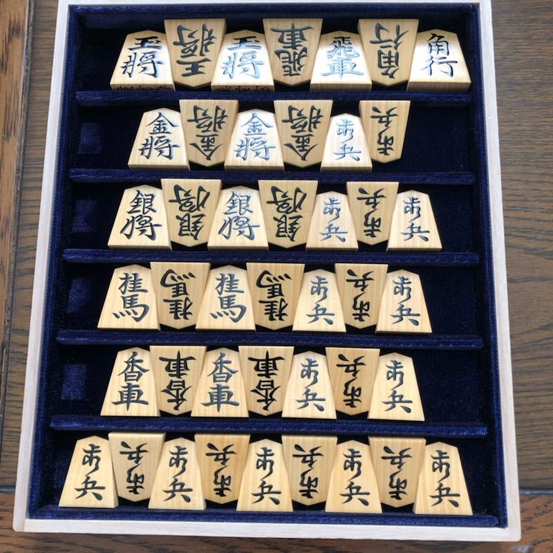 □本蛤碁石・那智黒石□38号□白石182個□黒石182個□花梨